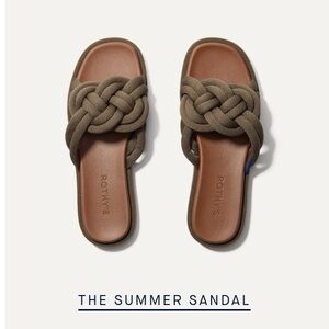 Rothy's Women's  Army Green Sandals